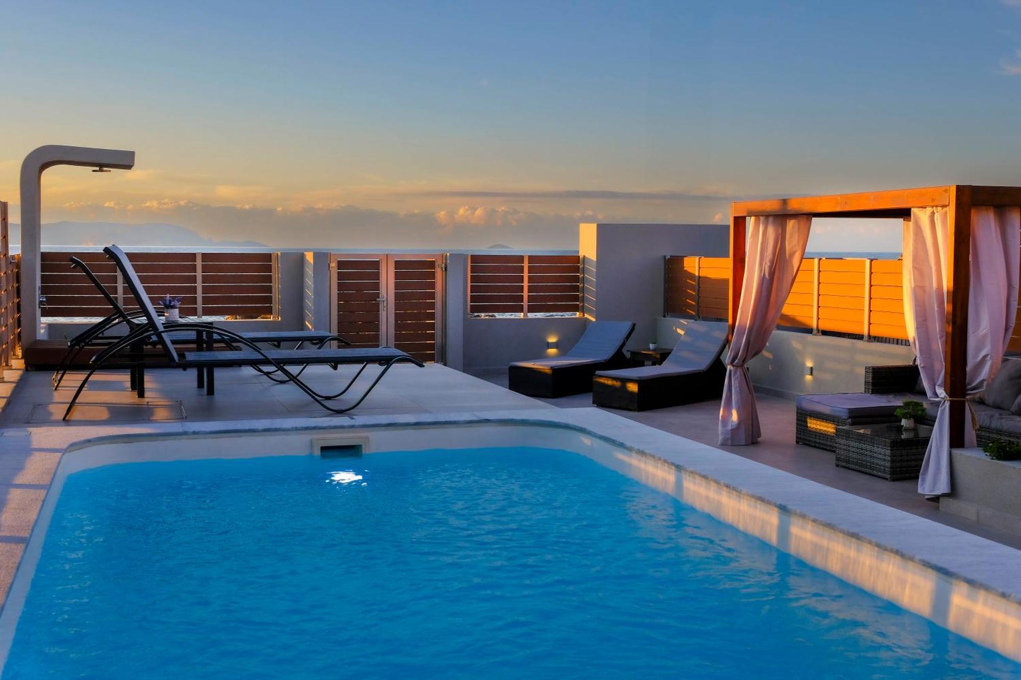 Blue Velvet Coast Luxury Villas Kokkini Hani Dış mekan fotoğraf